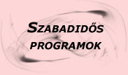 Vincellrhz Hgysz Szabadids programok